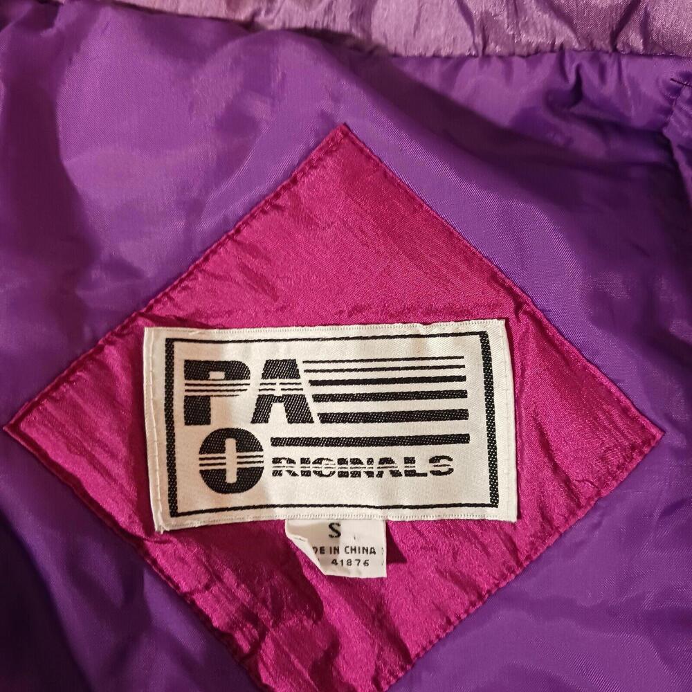 Vintage P.A. Originals Women’s Multicolor Pockets Jacket Coat Size S Retro 90s - Picture 3 of 14